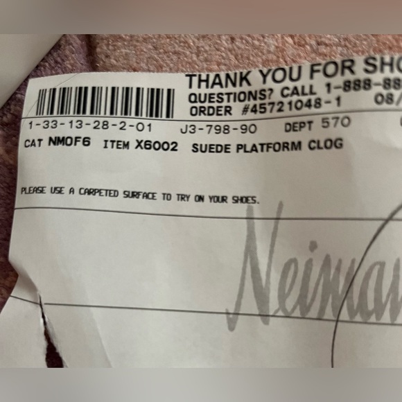 Yves Saint Laurent Shearling & Swede Wooden Vintage Clog🤎 - Picture 10 of 13